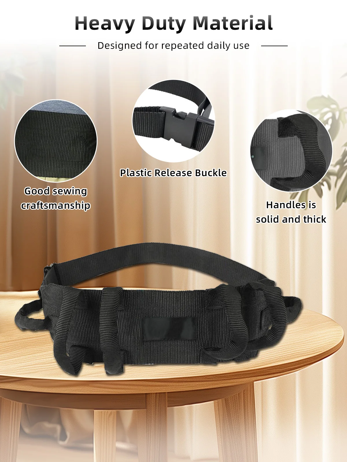 Wholesale Elderly Nursing Fabric Belts Lift Assist Patient Transfer Ga - product detail 1