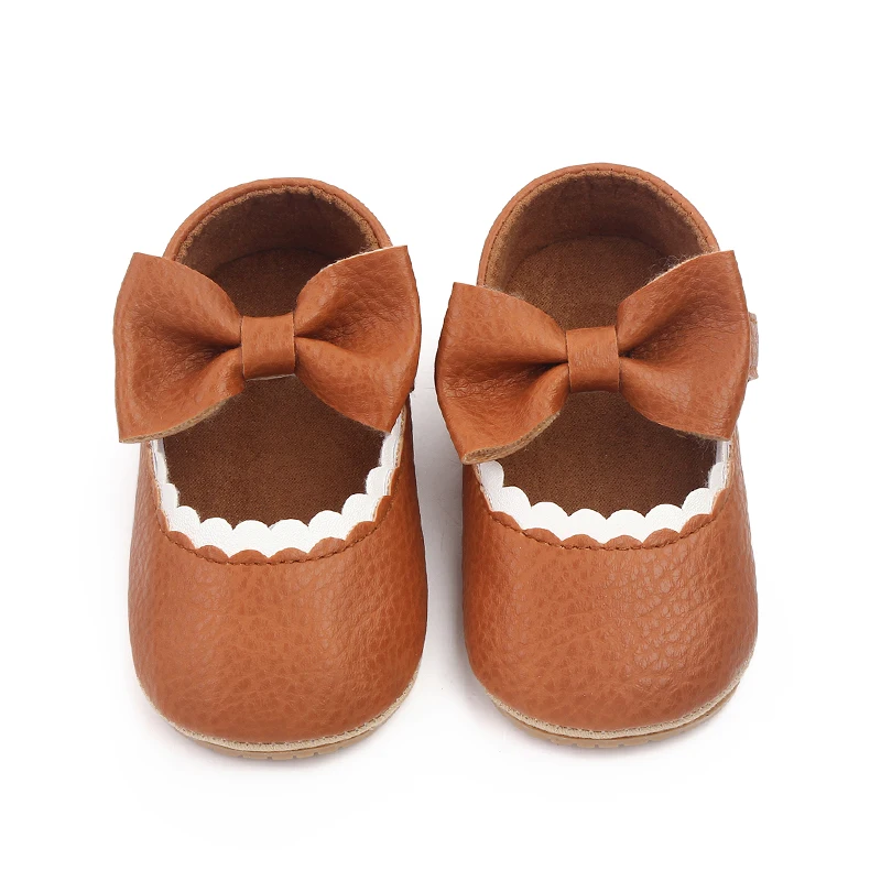 Hot Selling Soft PU Leather Baby Girl Shoes Customized OEM/ODM 2025 details