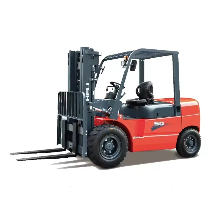 Forklift 5 Ton 6 6.5ton Diesel Forklifts CPCD50 Stock With Side Shift
