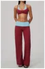 Soutien-gorge + pantalon rouge