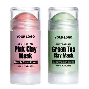 Private Label Blackhead Removal Acne Treatment Australian Green Tea Mask Stick,Pink Clay Mask