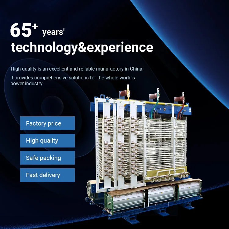 Hnelec 6 12 18 Multi Winding Pulse Phase Dry Type Shifting Frequency Changer Rectifier Transformer