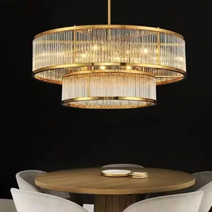 Art Decor Glass Chandelier Nordic Modern Style Decorative Pendant Light for Living Room Bedroom