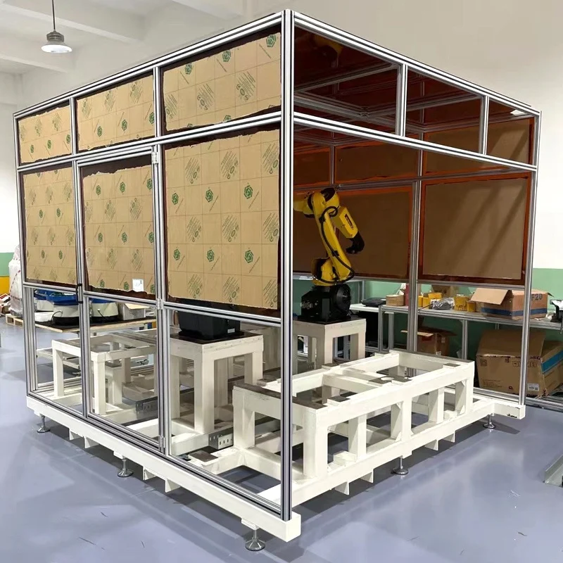 Robotic Technology and Machine Vision Solutions Automation Aluminium Extrusion Profile 4040