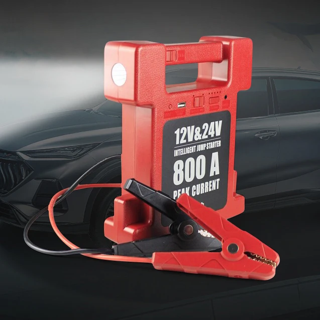 Car Power Jump Starter 12/24v 24000mah Car Starting Emergency Battery