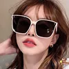 Lunettes de soleil carrées oversize pour femmes
