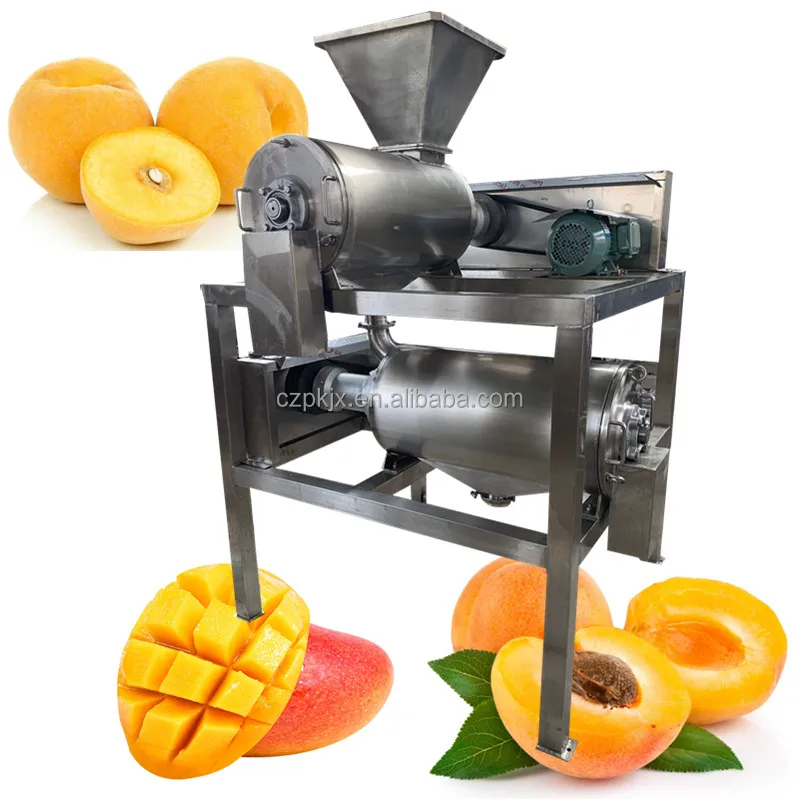 Tamarind Pulper Mango and Pulping Machine Professional Automatic Peeling Fruit Peeler Pulper