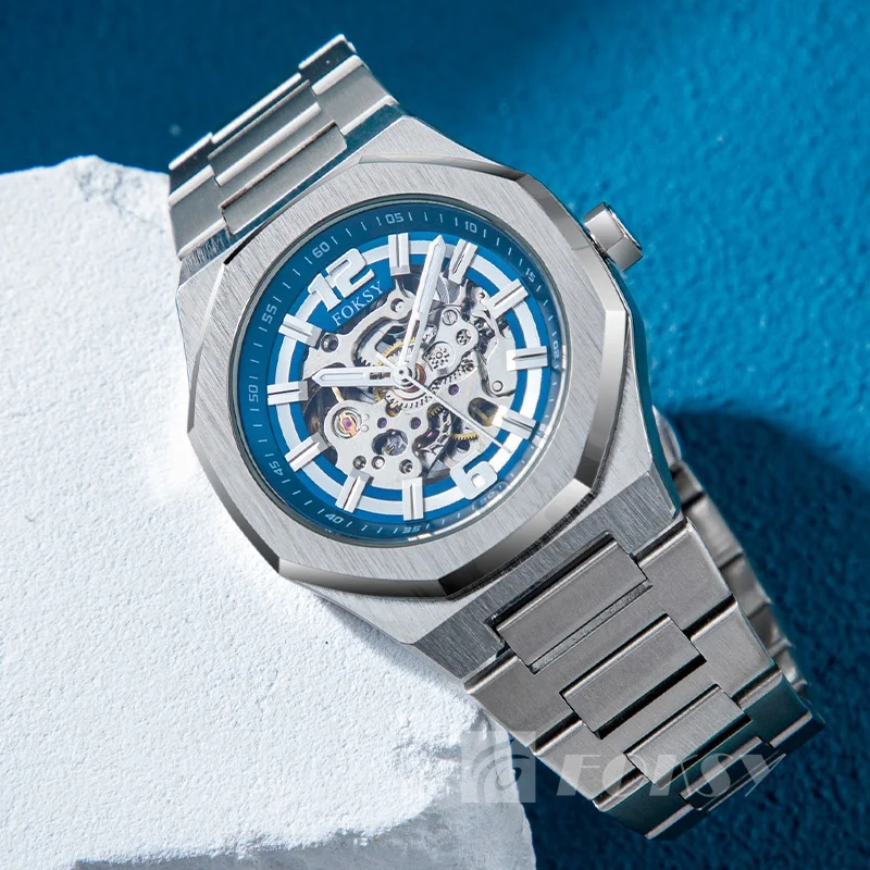 Lee Was Custom Men's Watch - Automatic Skeleton Movement