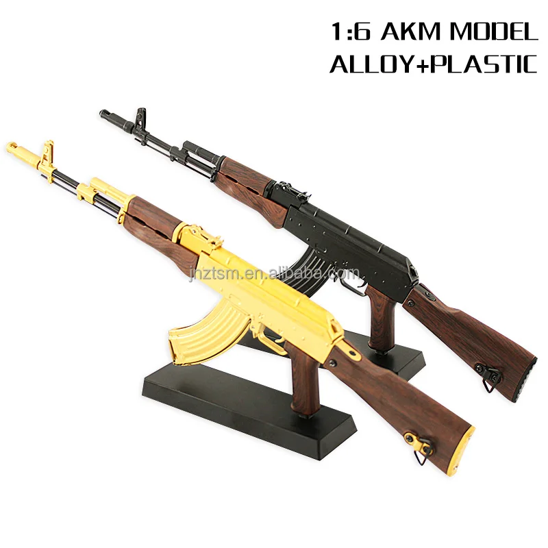 AK47 Gun Toy - Detachable 1:6 Foldable Metal Model