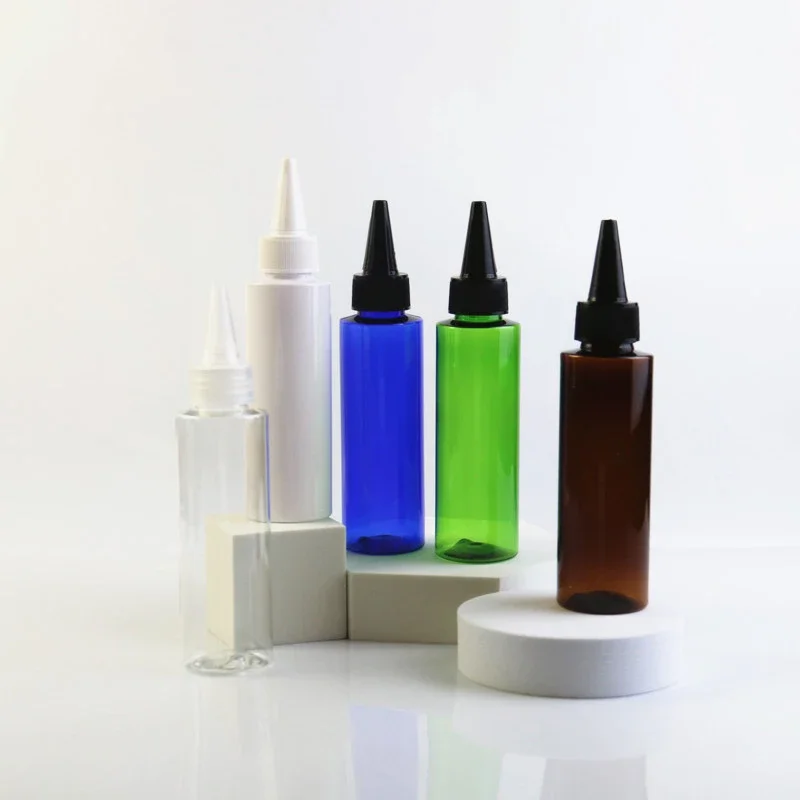 Empty Squeeze Hair Applicator Glue Pe Plastic Bottle With Twist Lid