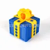 Caja de Regalo Irritante 8CM - Azul y Amarillo