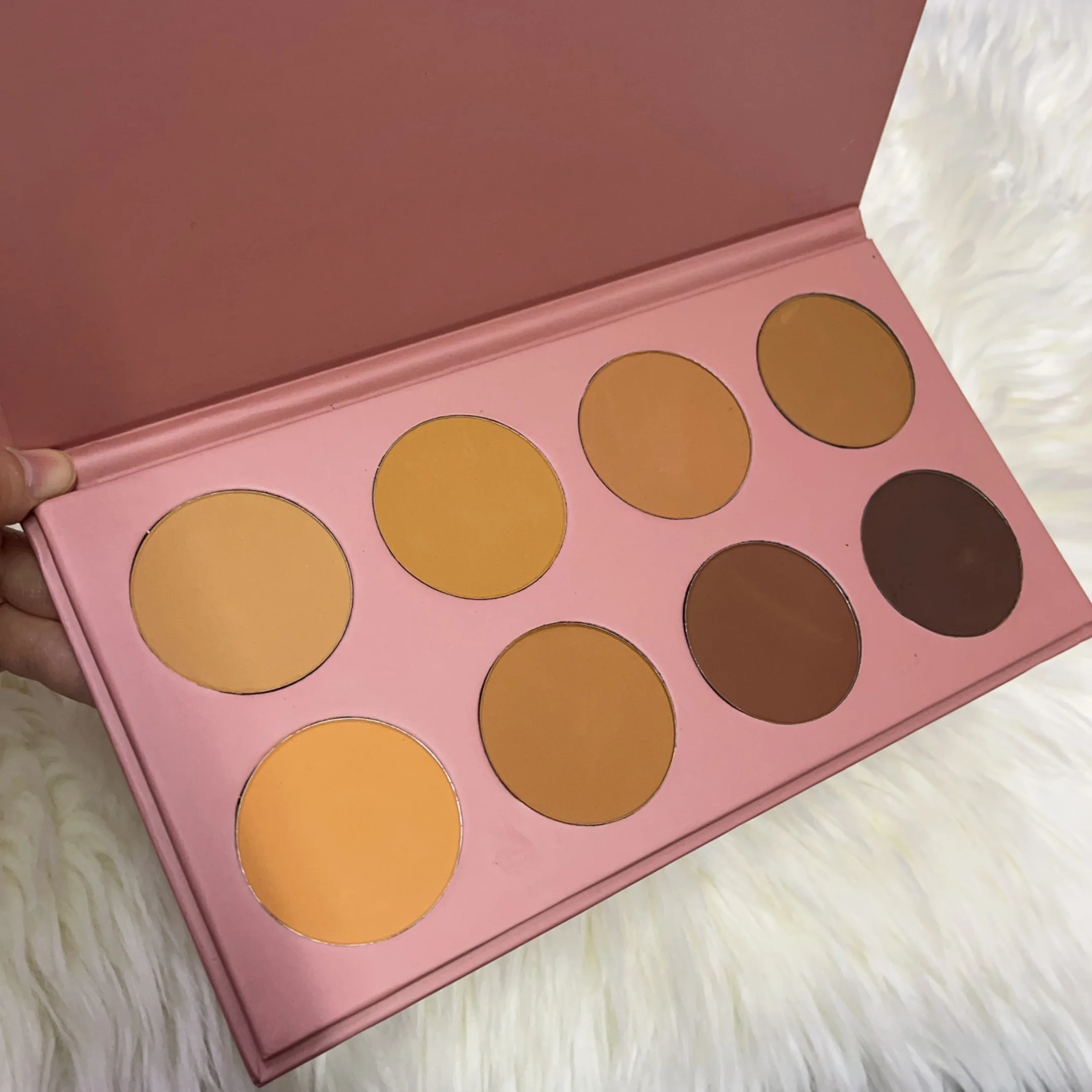 2023 Top Selling Pressed Powder Matte Highlighter Contour Palette Blush Powder Palette  Private Label