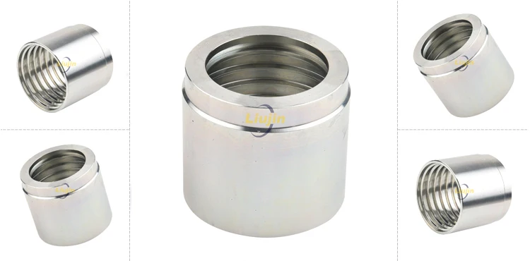 Stainless steel ferrule china professional stainless steel hydraulic fittings crimp hose ferrule