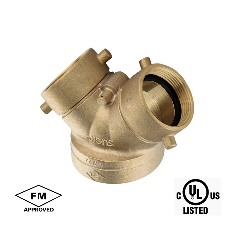 8511030 UL UCL FM Siamese Connections With Clapper details
