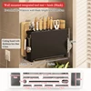 Soporte de pared negro