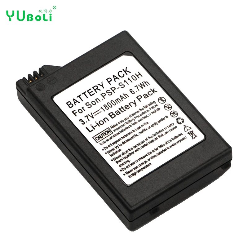 replacement battery psp-s110h s110 1800mah for