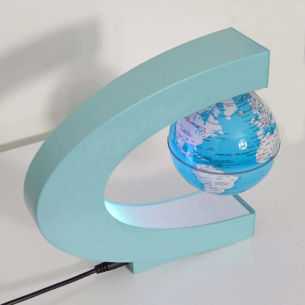 Macarone blue world C-образный вращающийся плавающий шар для подарка мальчику