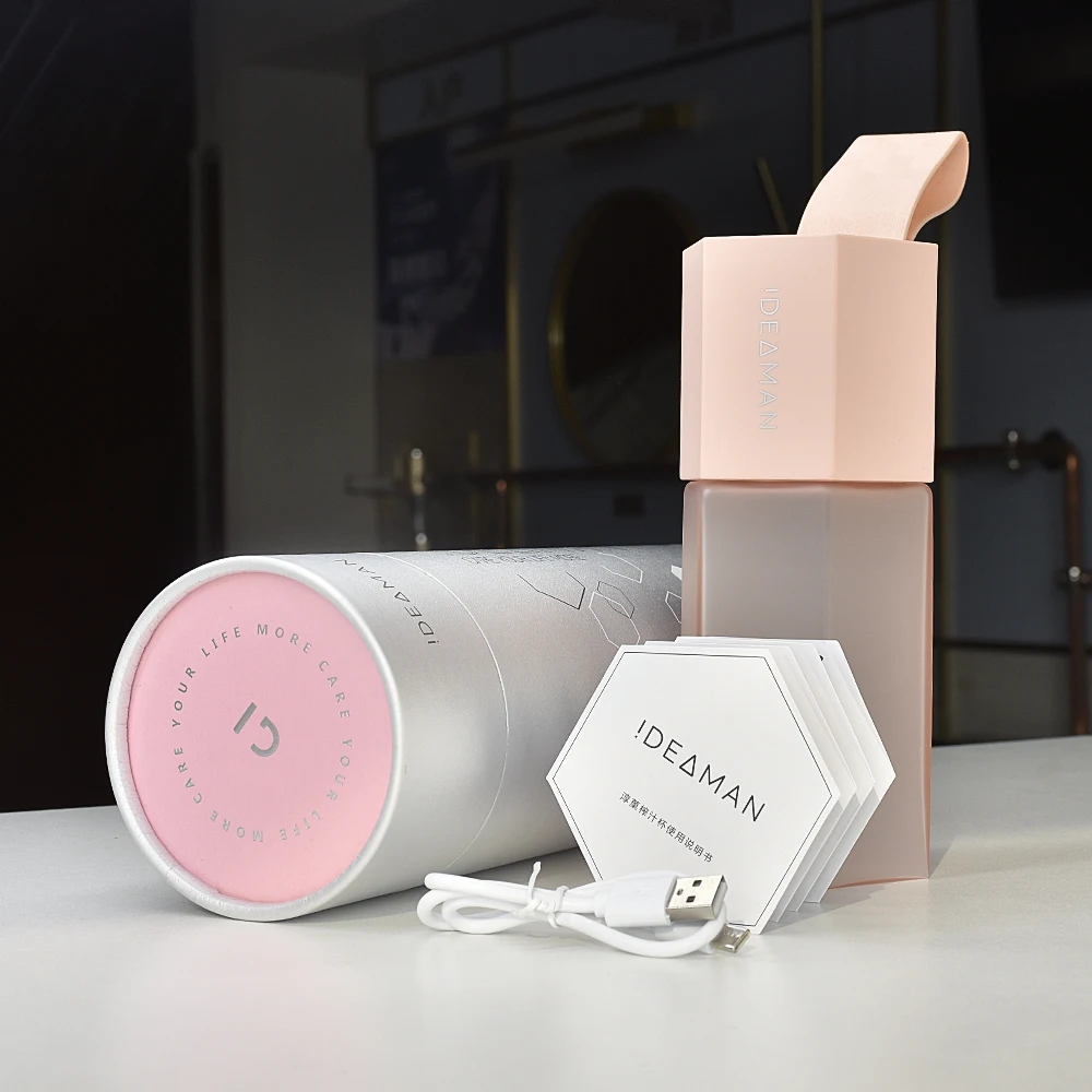 Перезаряжаемый блендер Портативный 4 лезвия бытовой соковыжималка персональный электрический usb ручная соковыжималка чашки мини портативный смеситель блендеры