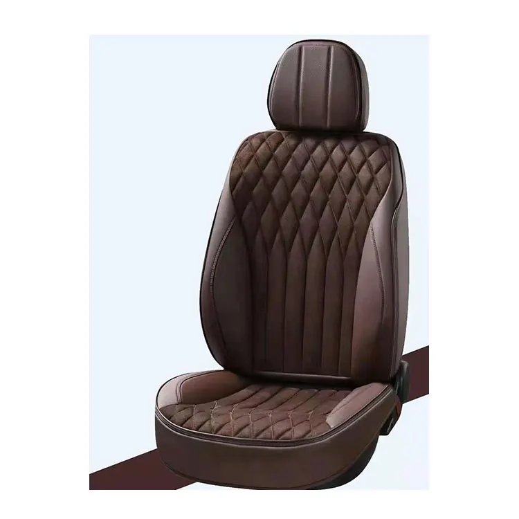 Universal Size 9d Fully Covered Pu Leather Fabric Car Seat Cover Buy