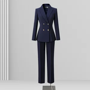 Women's Professional Suit Set Workwear Fashionable Elegance Two-Piece Formal Suits