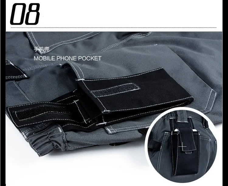 Winter Working Pants For Dust Proof Cargo Work Pants Reflective