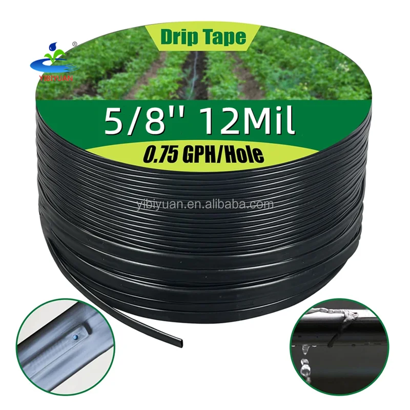 1 ha Complete Kit 16mm Lay Flat Drip Pipe Cinta De Goteo for Watering & Irrigation