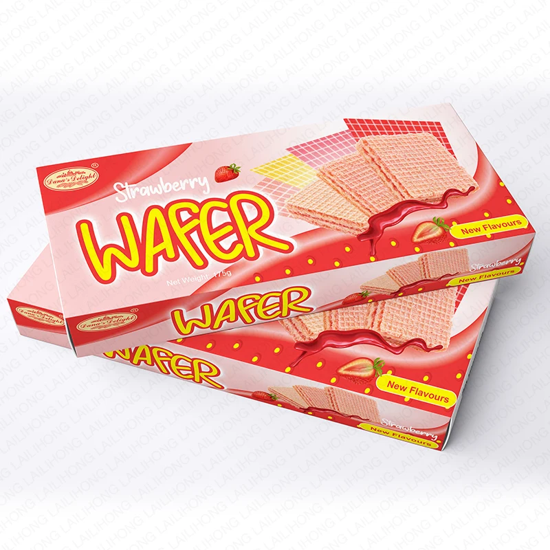 Vanilla Flavor Wafers Wafer Biscuit Cheap Biscuit Lausanne Brand Wafer