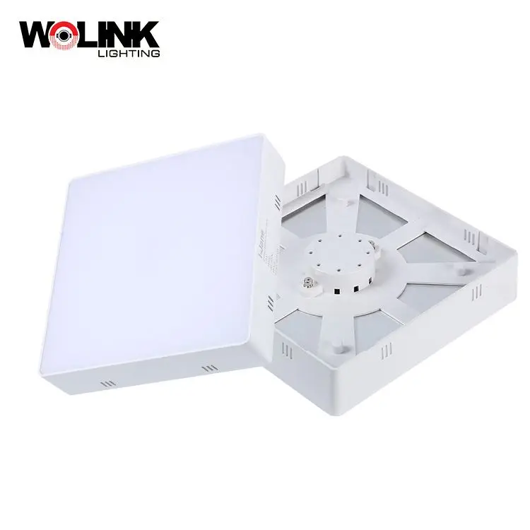 Low price indoor fixtures frameless round ceiling surface mounted surge protect 8watt led panel light