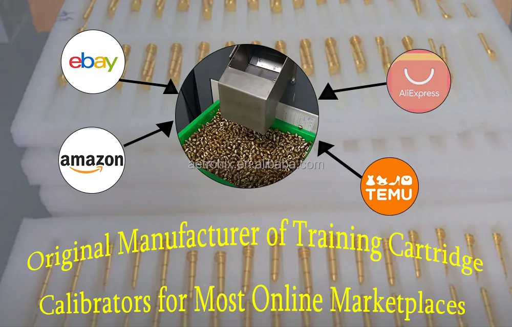 Aetronix 9m Sports Entertainment Dry Fire Shooting Training Various Calibers Including 9 . 45  .223  7.62*39 Laser Cartridges