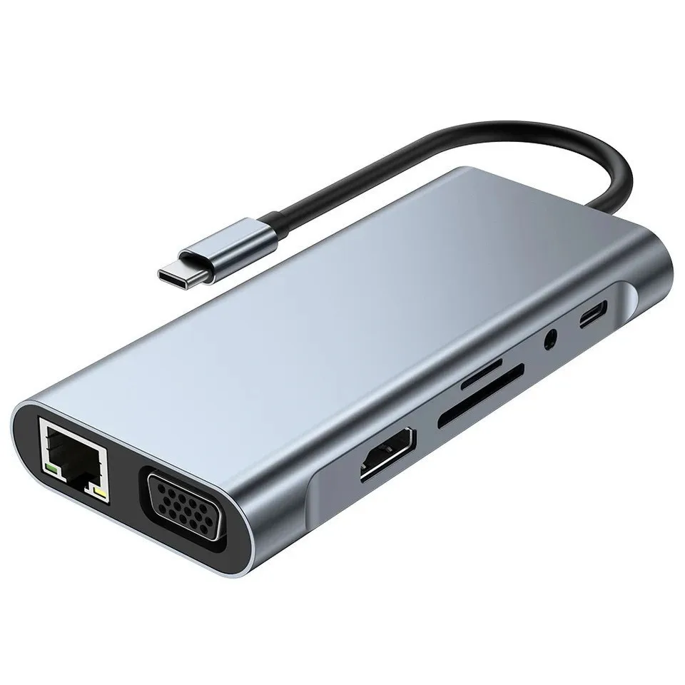 2026 USB-C Ethernet Multi-Port Hub Adapter - Image 6