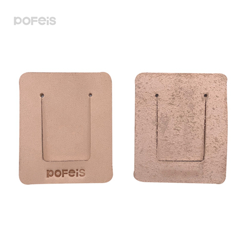 Оптовая продажа овощей, кожаная квадратная мягкая кожаная Закладка-заготовка, Закладка для книг ручной работы