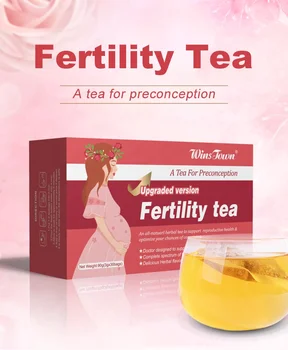 Female Tea Fertility Ginseng 2021 Popular Ginseng Tea Sexual Womb Fertility Tea Help get baby