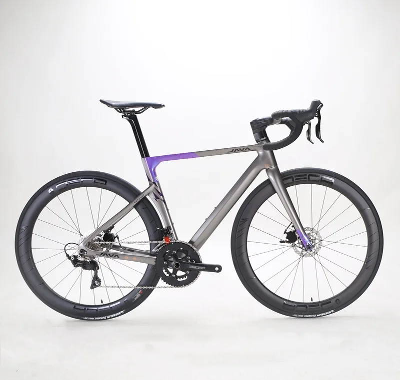 2023 New Java VESUVIO Carbon Fiber Road Bike 24 Speed Hydraulic Disc Brake Racing Bike for Adults