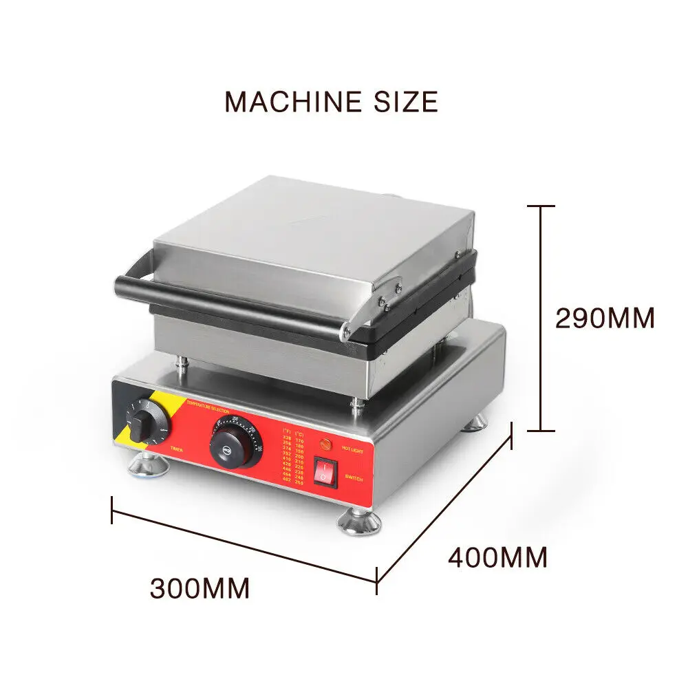 1750W Electric Commercial Lolly Waffle Stick Maker Machine
