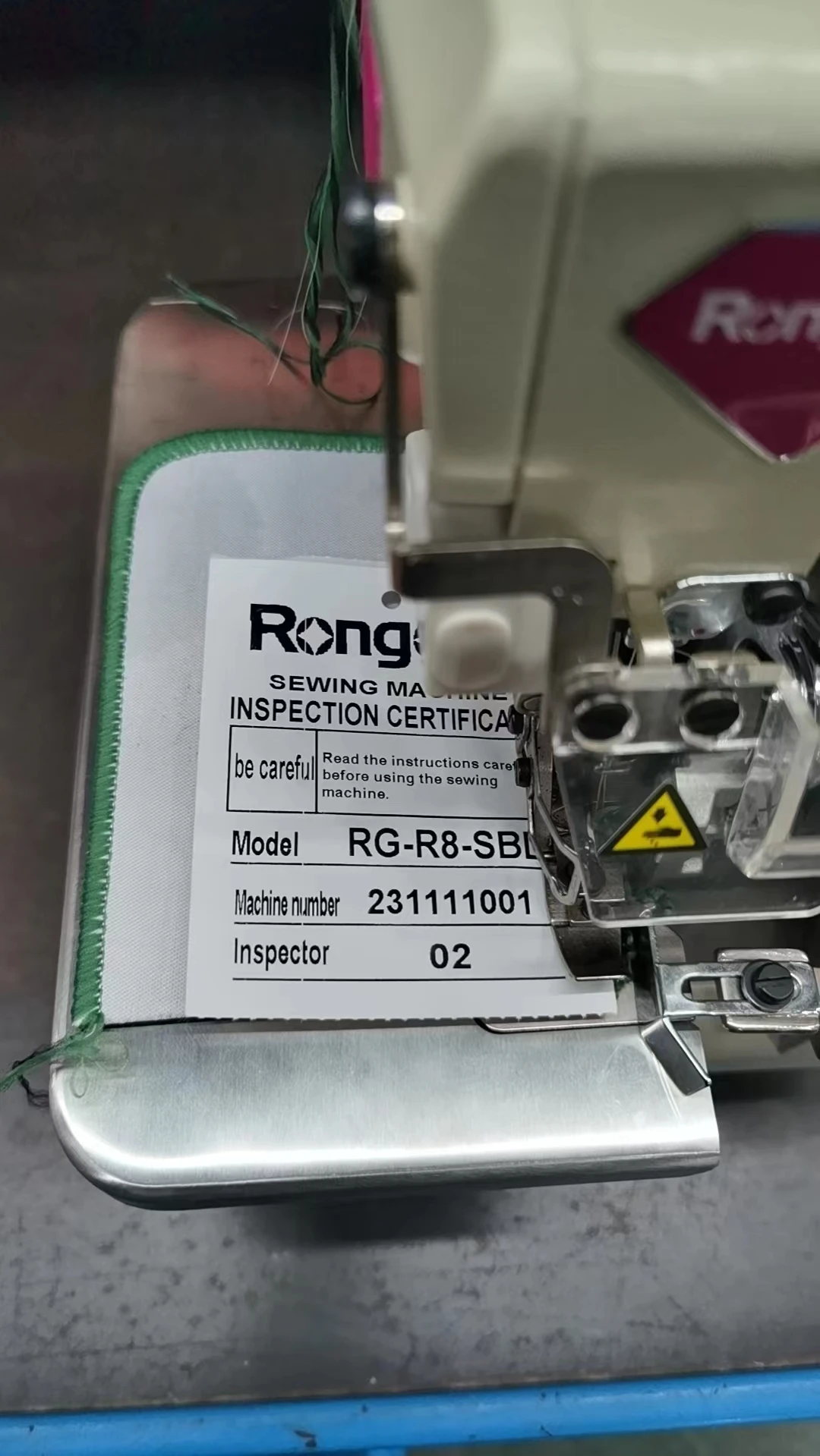 RONMACK RM-R8-3D-SB 3 ниток коврик для мыши оверлок швейная машина
