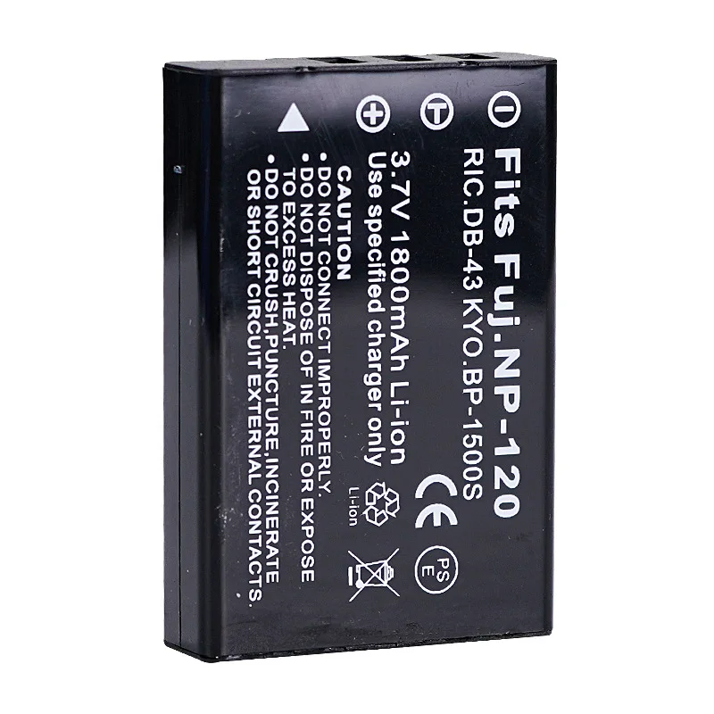 EXTENSILO batteria sostituisce Ricoh DB-20L, DB-20 per fotocamera (1600mAh, 3,7V, Li-Ion