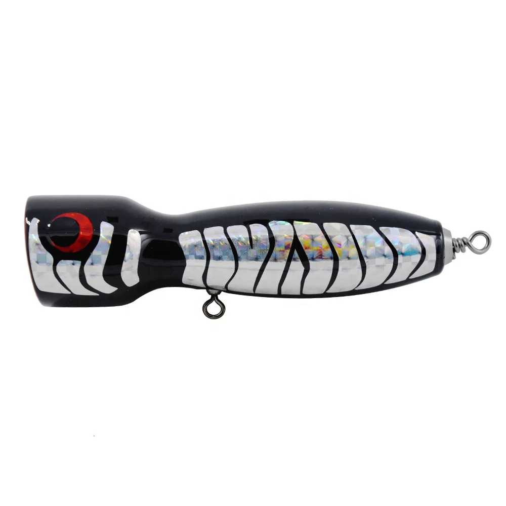 ウッド系トッププラグ Wooden Popper Bait 175mm 125g for Topwater Bass Fishing