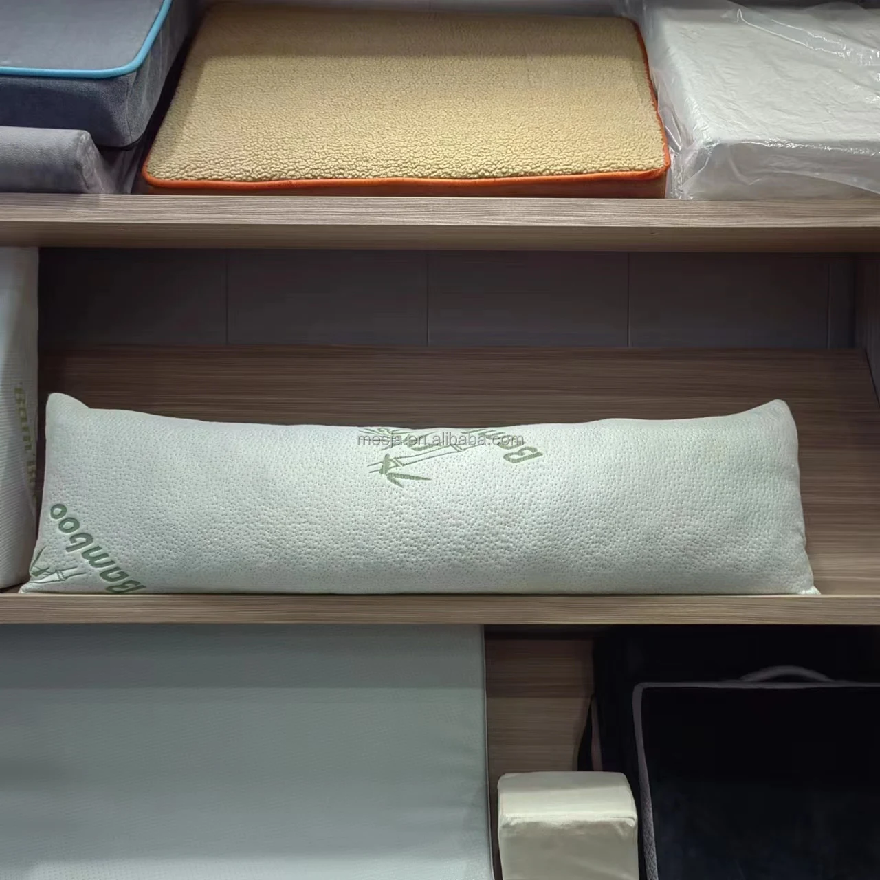 Bamboo Memory Foam Maternity Pillows Pregnant Pillows For Side Sleeping