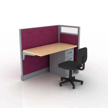 LCN Quality Contemporary Office Furniture Call Center Stations with Color Options for Hall Hotel School Office Building