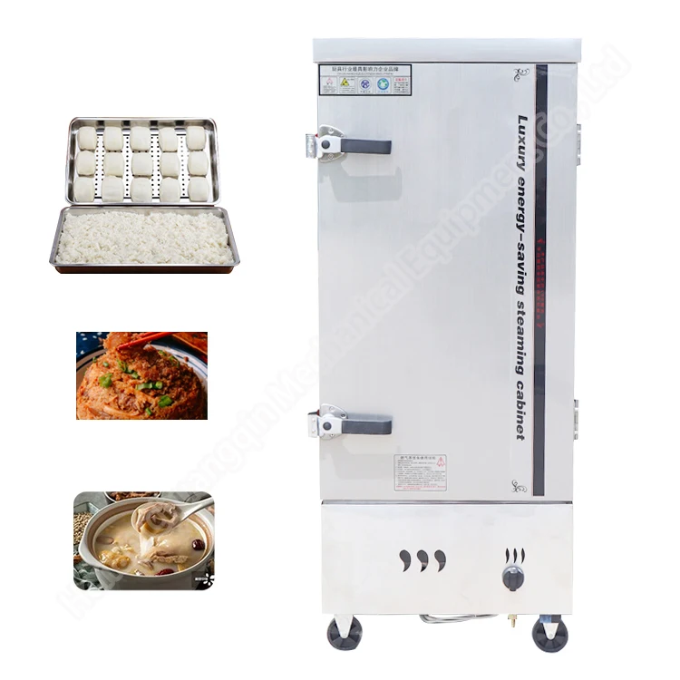 Industry Machine for element Metal Temperature Control Korean Food Steamer