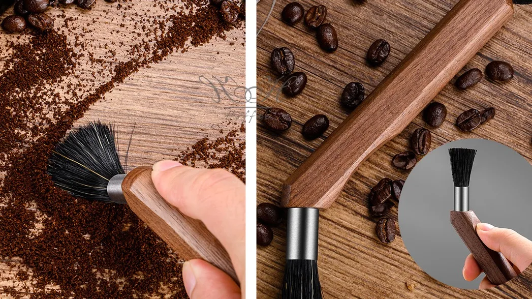 Professional Coffee Grinder Brush Espresso Machine Cleaning Brush