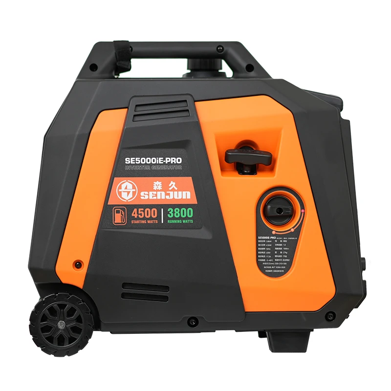 4kW Power 120/240V 3000 W 5kVA Gruppo Elettrogeno for Home / Silent Type Portable Inverter Gasoline Japanese Mini Generator