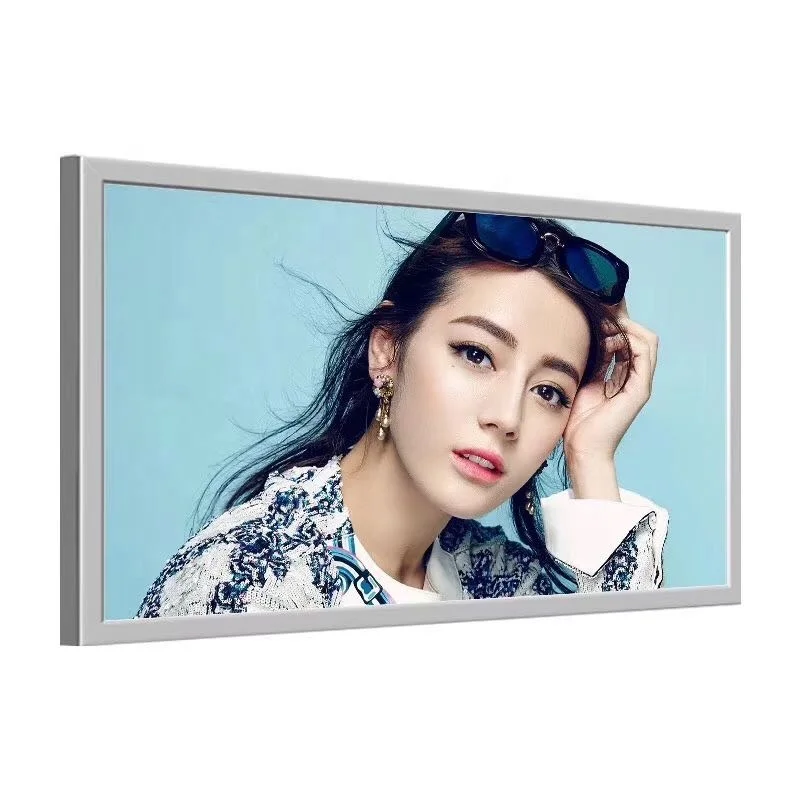 Caja de retroiluminación con lado positivo de apertura lateral de aluminio para textiles al aire libre con LED