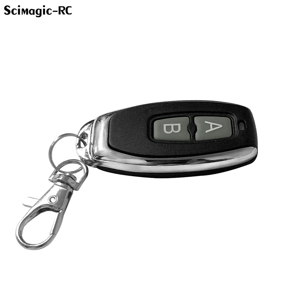 Clone 433 mhz RF Remote Control Learning Code 1527 EV1527 for Gate Garage Door Controller Alarm Included Battery
