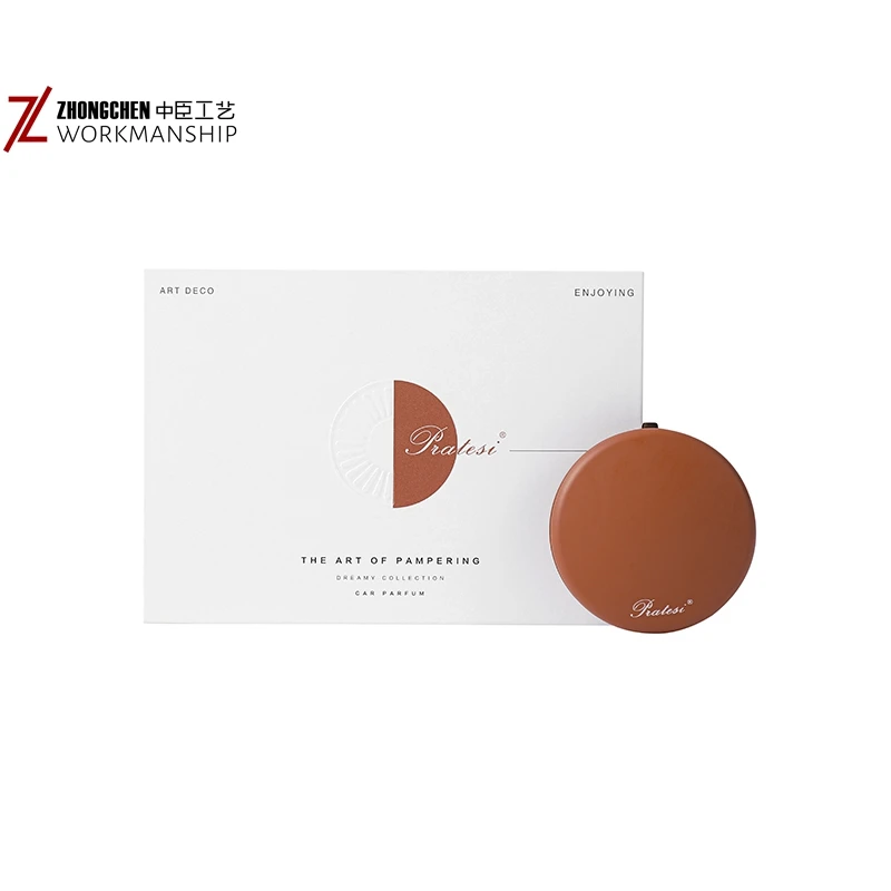 Car Air Freshener Custom Scented Luxury Eva Car Vent Diffuser Pear Fragrance Solid Perfume Air Conditioner Car Air Freshener