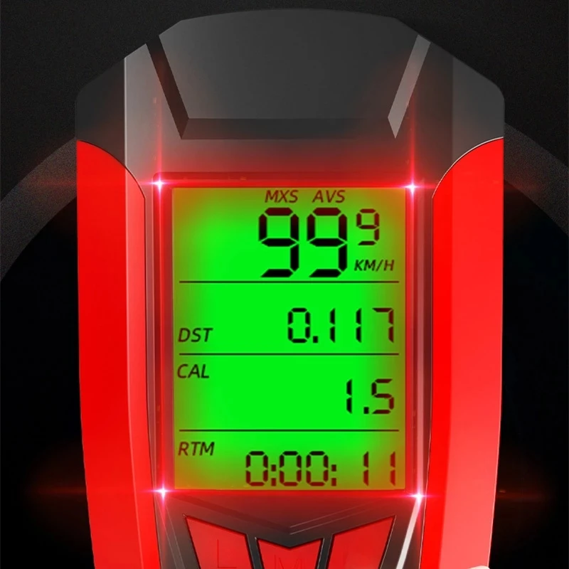 3 в 1 взаимный обмен данными между компьютером и периферийными устройствами велосипедный фонарь 5 светодиодный велосипедный компьютер/рог велосипед передний свет IPX4 водонепроницаемый фары счетчик пробега велосипедный аксессуары