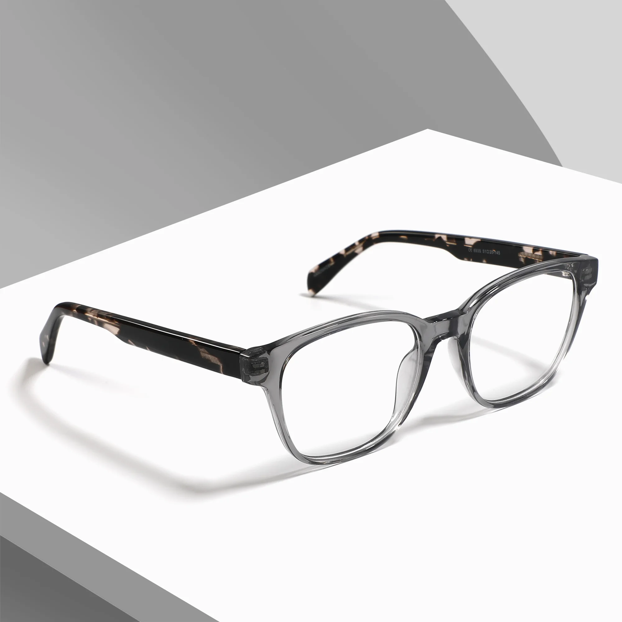 2024 New Good Quality Tortoise TR90 Frame Acetate Optical Frame Glasses