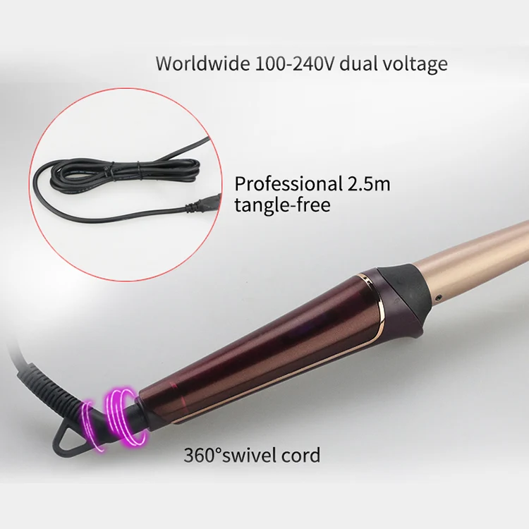 Flexible Curling Rods Automatic Hair Steam Curler Ceramic Curling Iron