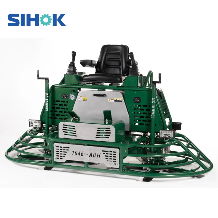 36inch 46inch concrete finishing machine EPA gasoline engine ride on hydraulic concrete power trowel-122013