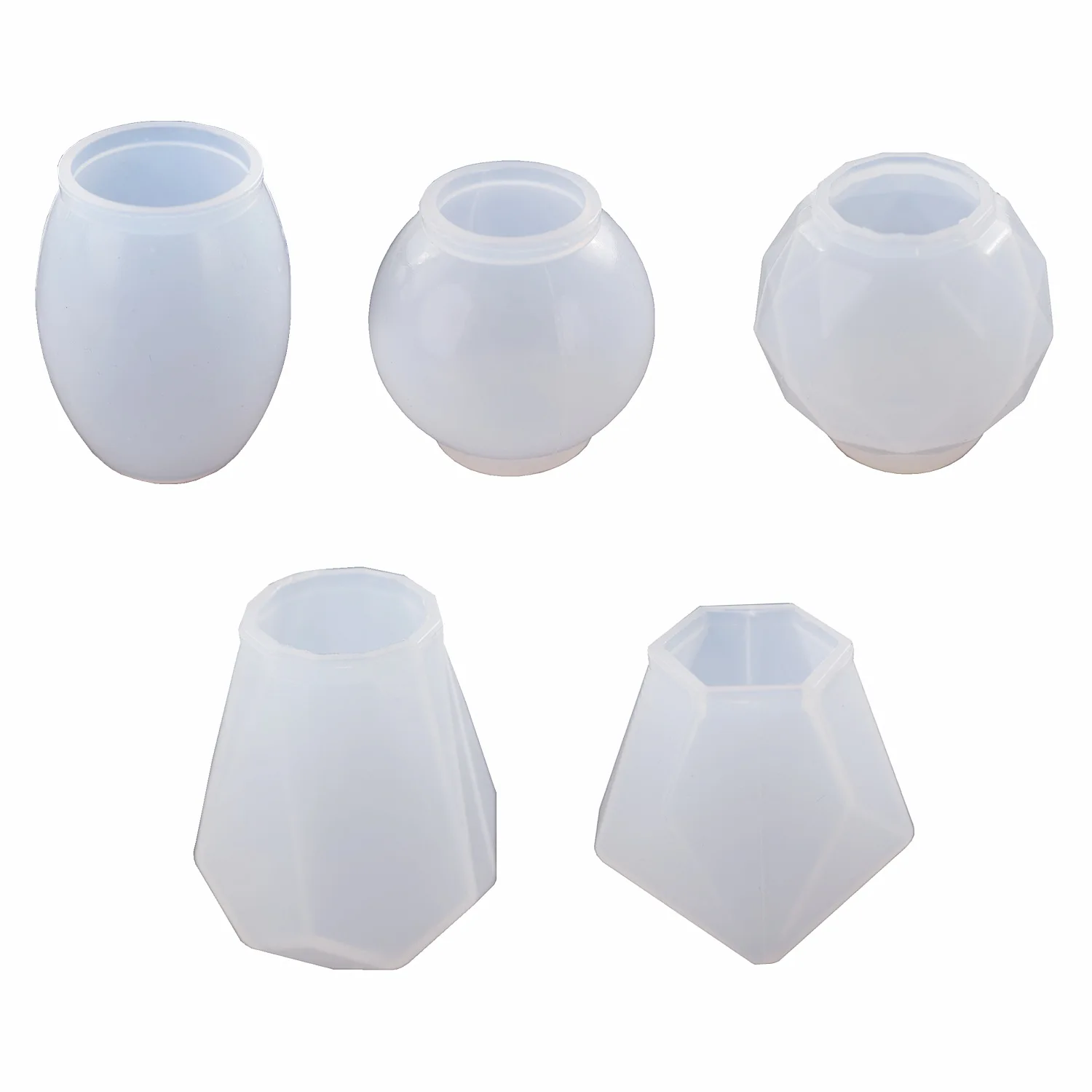 Silikon-Formen Für Flaschenverschlüsse – 7-teiliges Set (Krone, Tiere, Diamant Etc.)